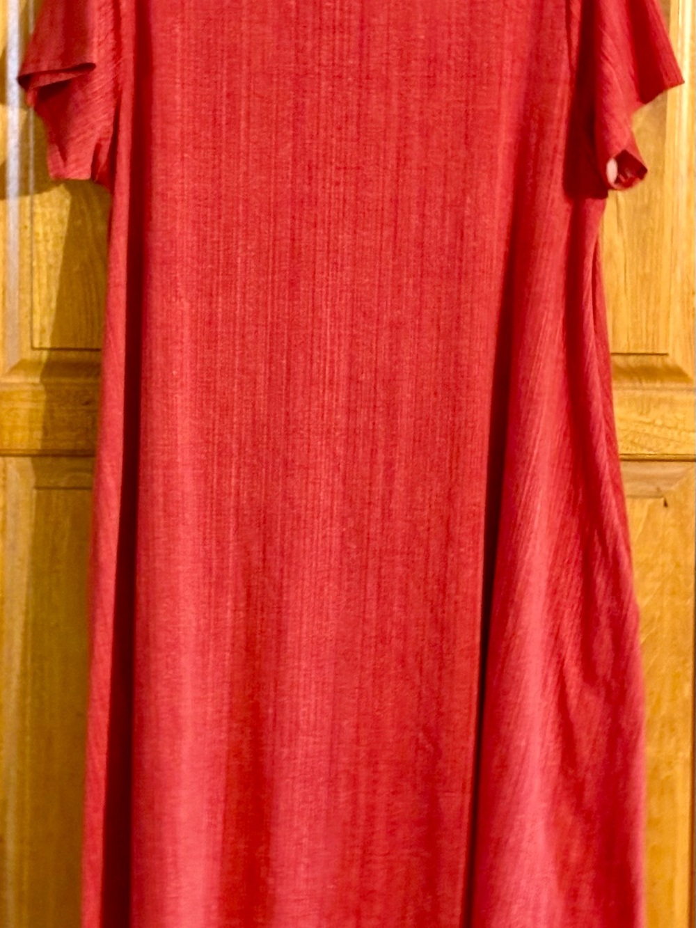 LULAROE Jessie Dress Unique Red Color 2X